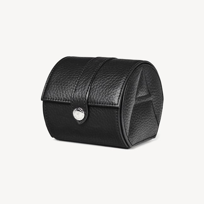Travel Watch Roll Black Pebble