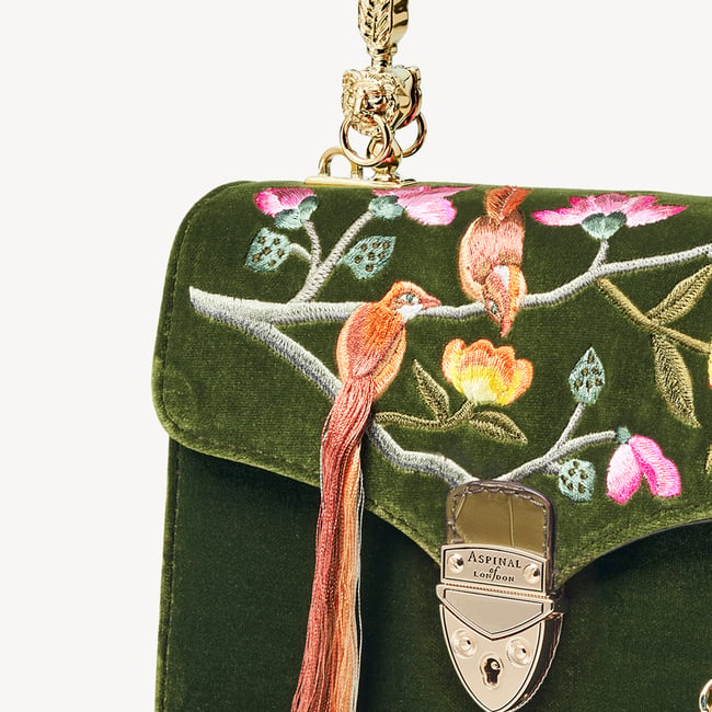 Midi Mayfair® Olive Velvet