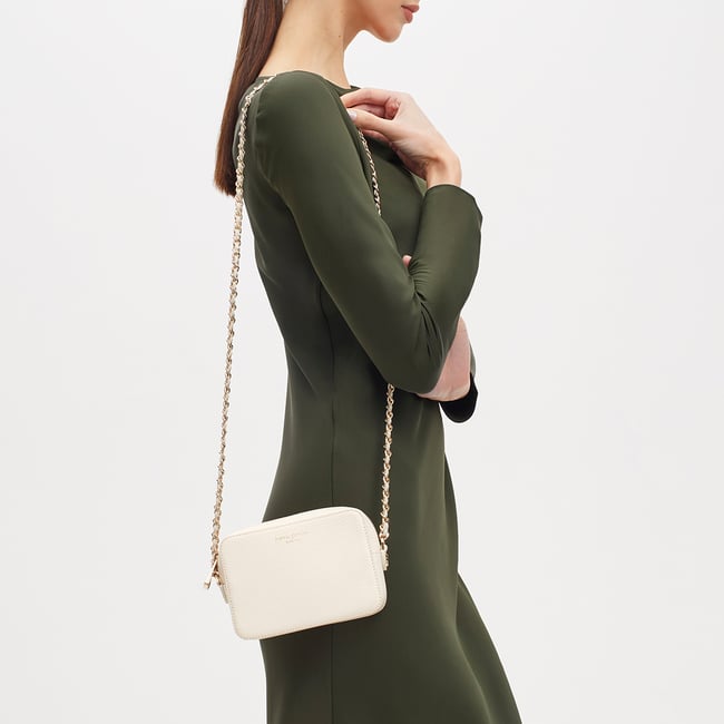 Milly Crossbody Ivory Pebble