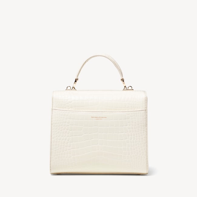 Mayfair® Ivory Patent Croc