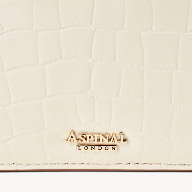 Mayfair® 2 Clutch Ivory Patent Croc
