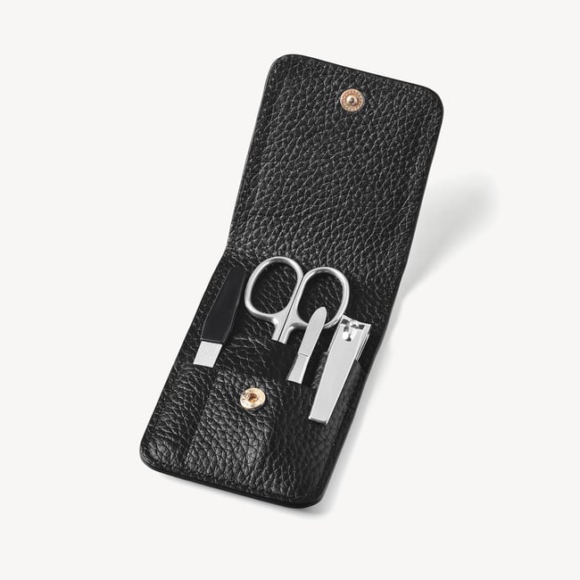 Manicure Set Black Pebble