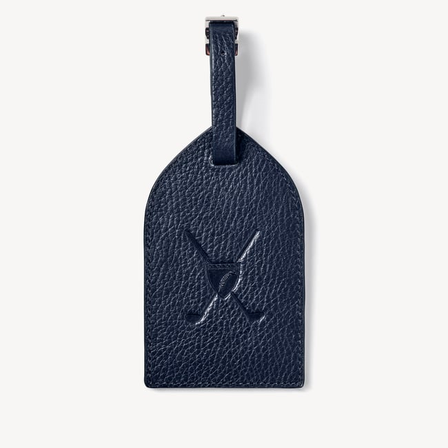 Golf Tee Holder Navy Pebble