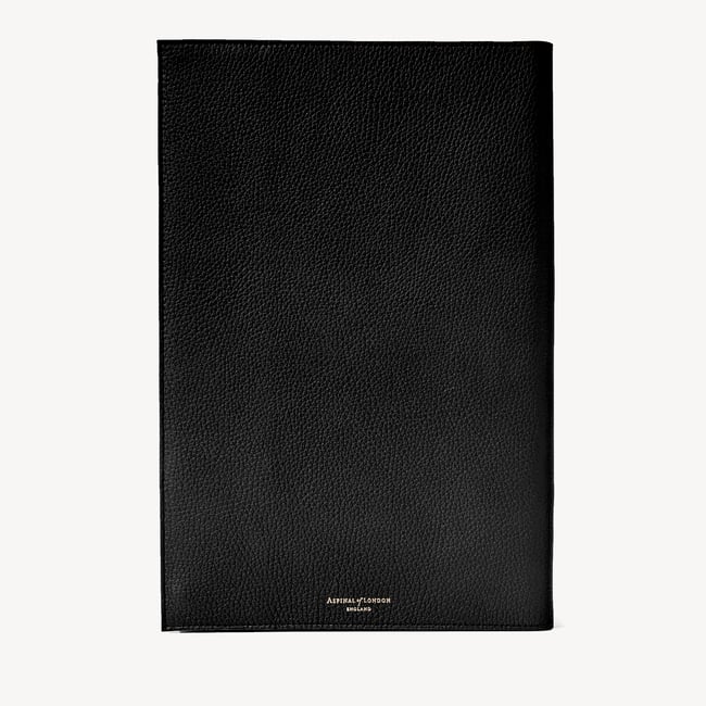 A4 Refillable Journal Black Pebble