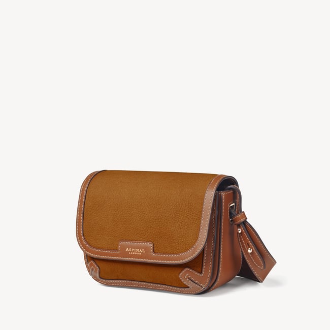 Ella Crossbody Tan Nubuck