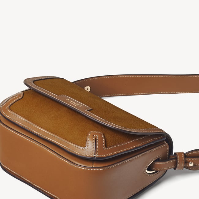 Ella Crossbody Tan Nubuck