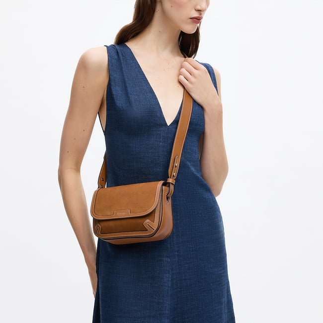 Ella Crossbody Tan Nubuck