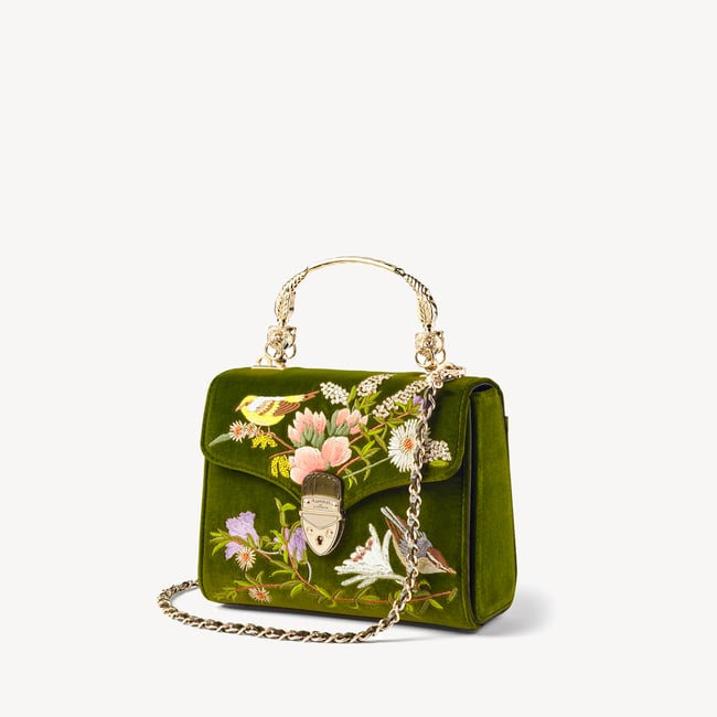 Midi Mayfair® Olive Velvet