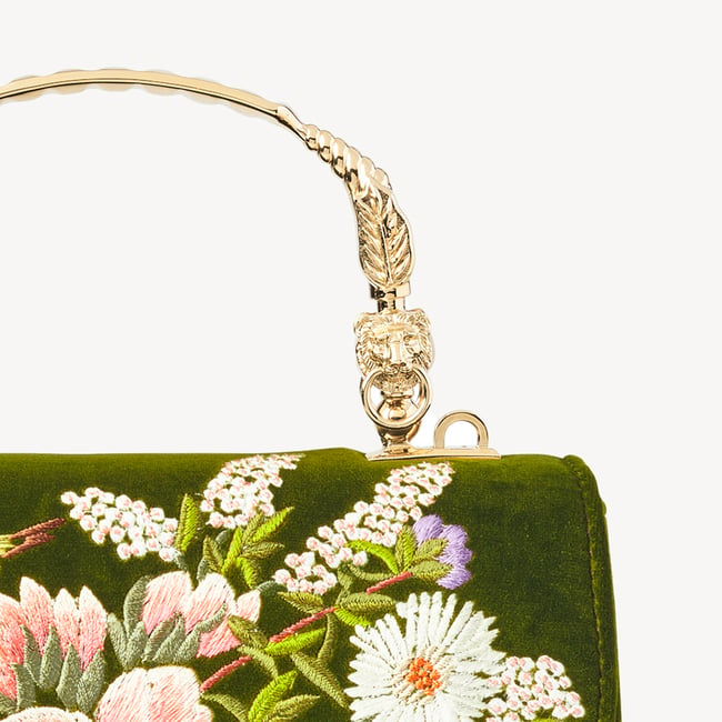 Midi Mayfair® Olive Velvet