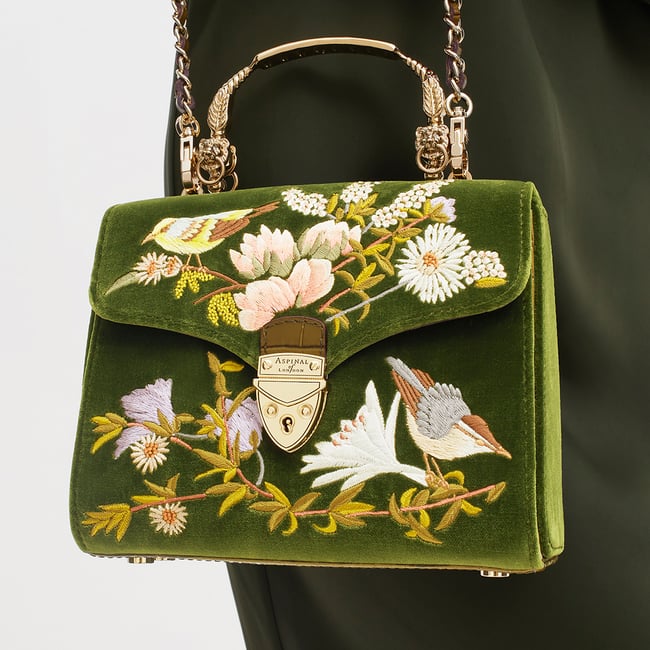 Midi Mayfair® Olive Velvet