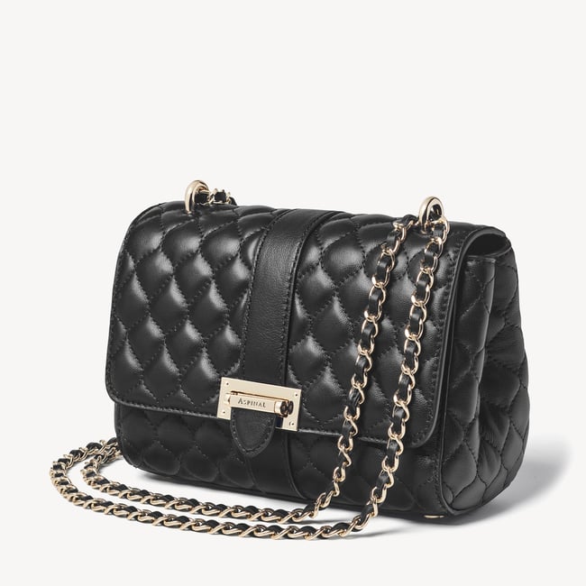 Lottie Black Quilted Nappa