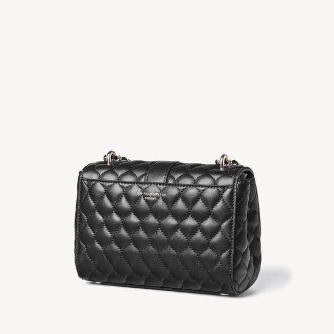Lottie Black Quilted Nappa
