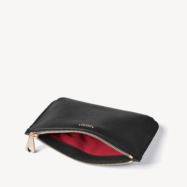 Medium Ella Pouch Black Pebble