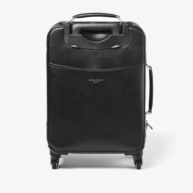 Connaught Cabin Case Black Saffiano