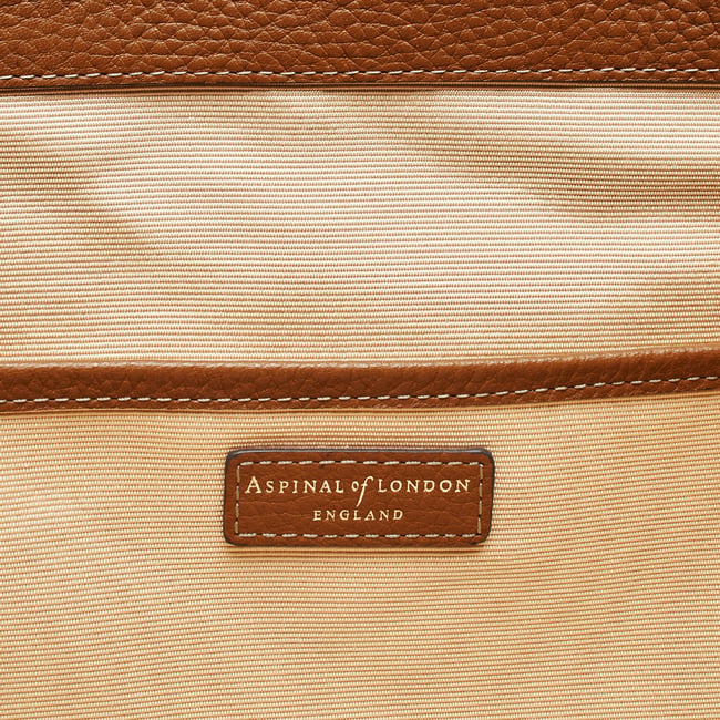 Hudson Tote Tan Milled Pebble