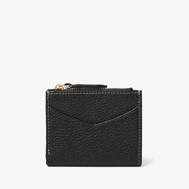 Hudson Multi-Use Pocket Wallet Black Milled Pebble