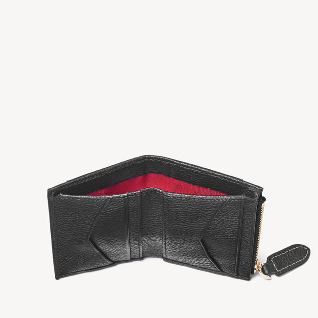 Hudson Multi-Use Pocket Wallet Black Milled Pebble