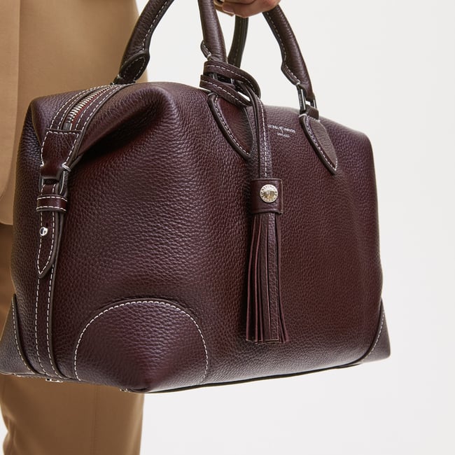 Hudson Midi Wine Milled Pebble