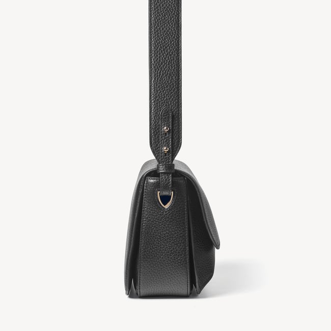 Ella Grande Crossbody Black Pebble