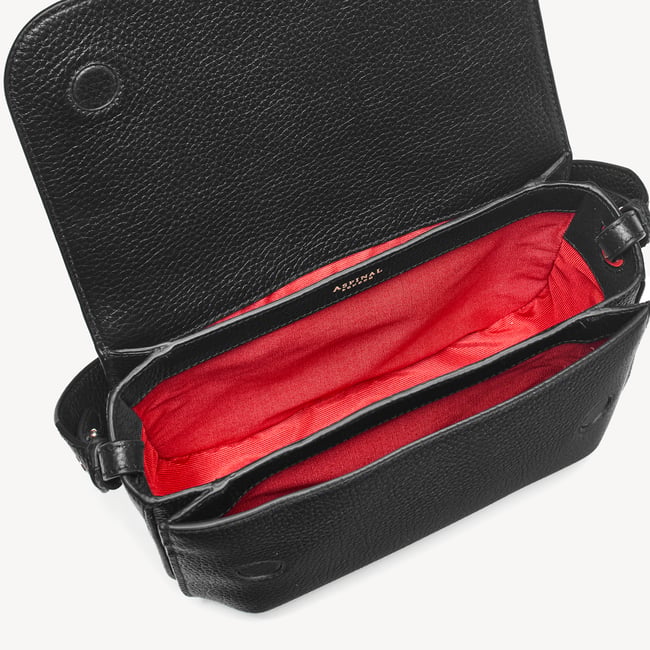 Ella Grande Crossbody Black Pebble