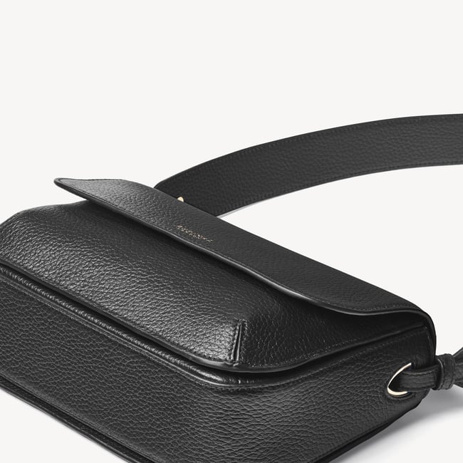 Ella Grande Crossbody Black Pebble