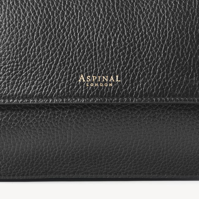 Ella Grande Crossbody Black Pebble