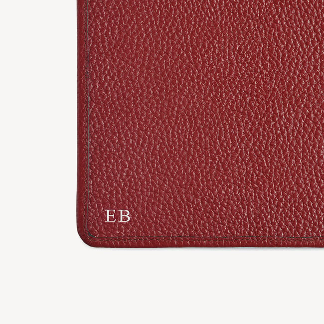 A3 Desk Pad Merlot Pebble