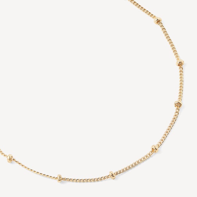 Beaded Bracelet 18ct Gold Vermeil