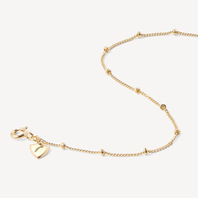 Beaded Bracelet 18ct Gold Vermeil