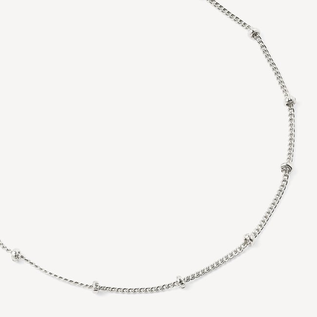 Beaded Bracelet Sterling Silver 925