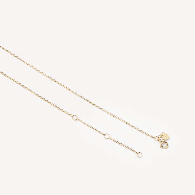 16-inch Cable Chain Necklace 18ct Gold Vermeil