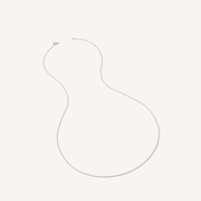 31-inch Rolo Chain Necklace Sterling Silver 925
