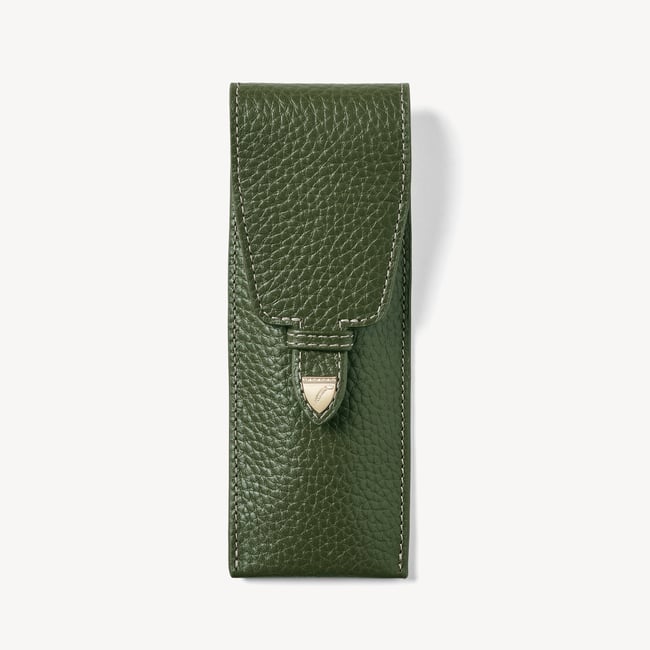Pen Case Racing Green Pebble