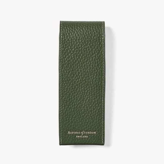 Pen Case Racing Green Pebble