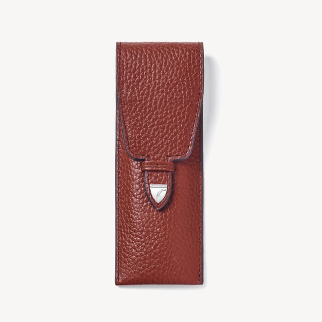 Pen Case Merlot Pebble