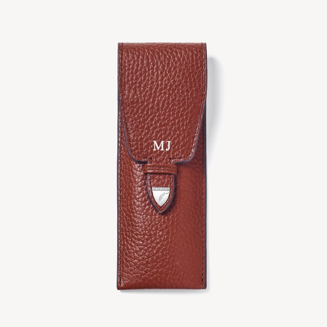 Pen Case Merlot Pebble