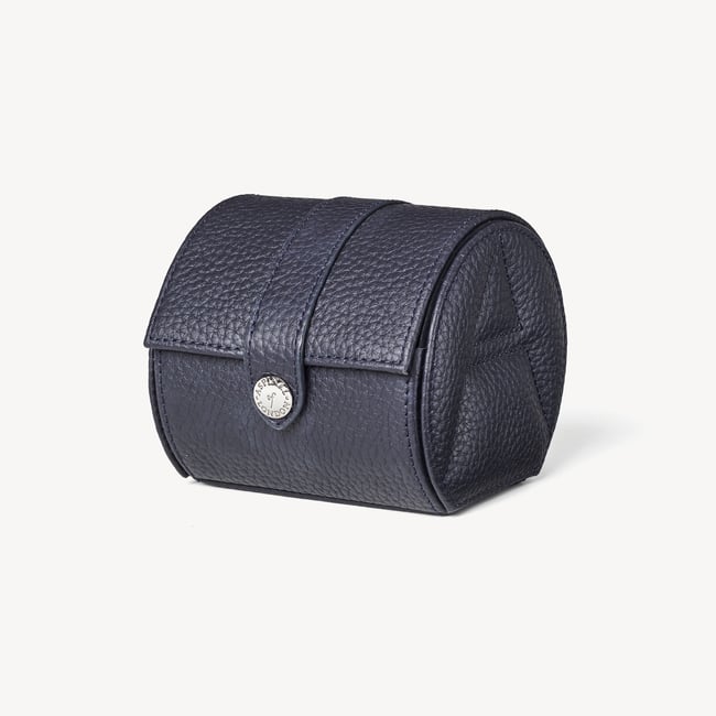 Travel Watch Roll Navy Pebble