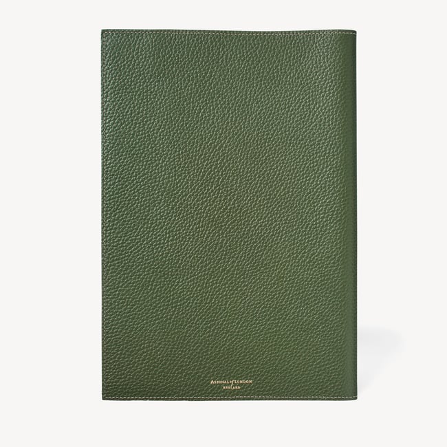A4 Refillable Journal Racing Green Pebble