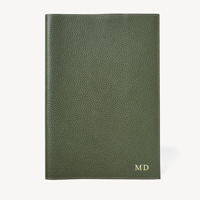 A4 Refillable Journal Racing Green Pebble