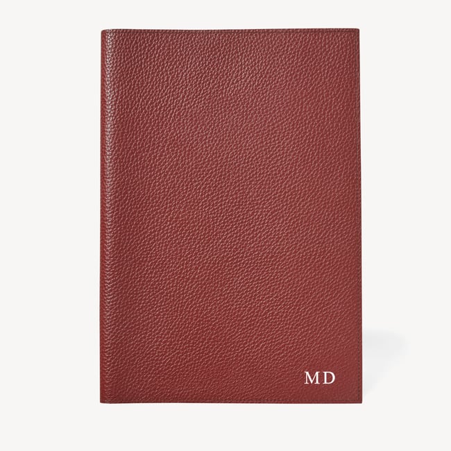A4 Refillable Journal Merlot Pebble