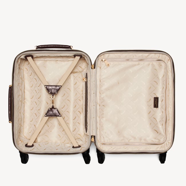 Connaught Cabin Case Deep Shine Amazon Brown Croc