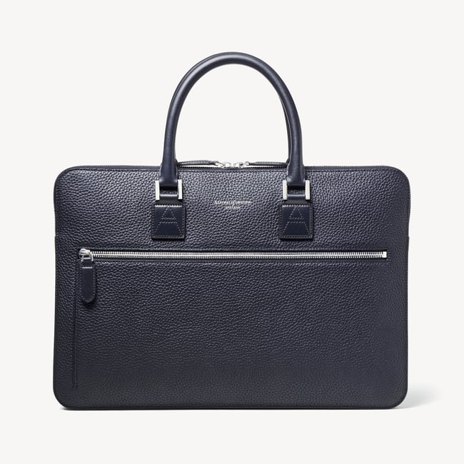 Connaught Folio Navy Pebble