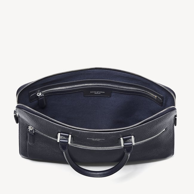 Connaught Folio Navy Pebble