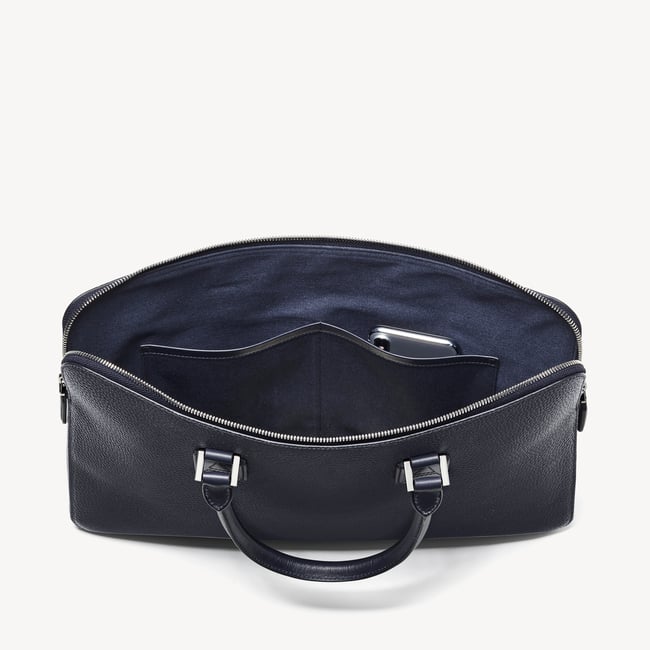 Connaught Folio Navy Pebble