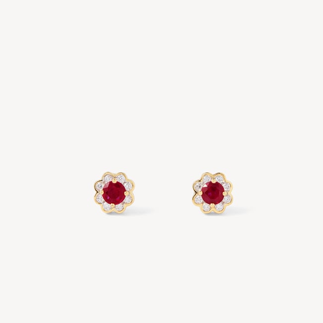 Debutante Stud Earrings 0.28ct Diamond