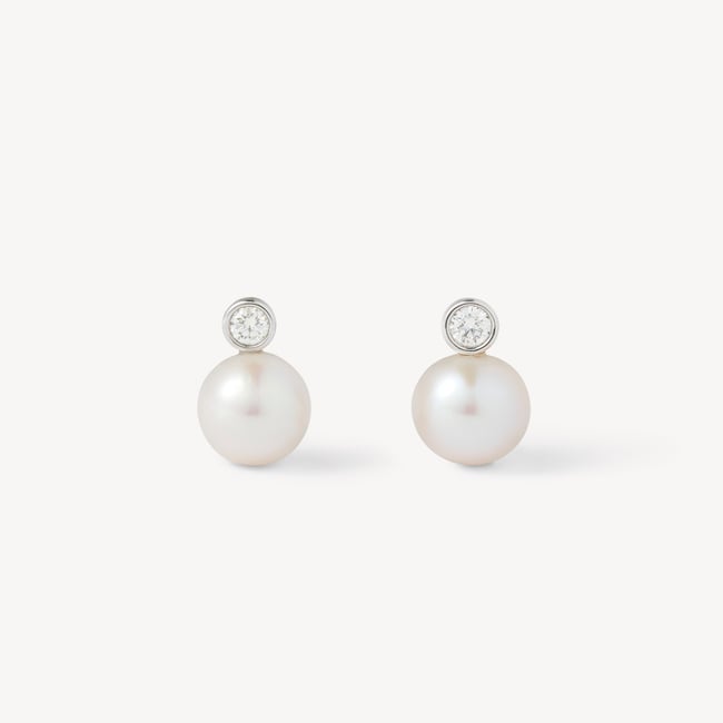 Bridal March Stud Earrings 0.30ct Diamond