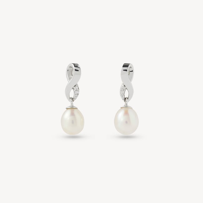 Solstice Earrings 0.03ct Diamond