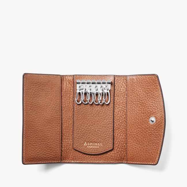 Key Holder Tan Pebble