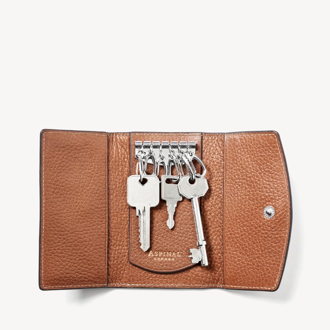 Key Holder Tan Pebble
