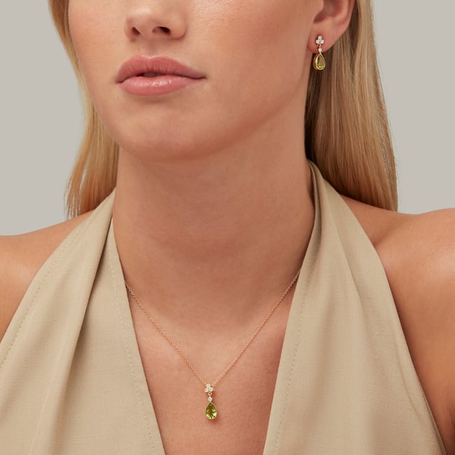 Aphrodite Teardrop Earrings 0.20ct Diamond